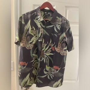 Roark Kiwi Camo Journey Button Up Shirt